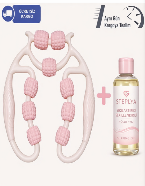 Bacak İnceltici Selülit Giderici Sıkılaştırıcı Masaj Seti