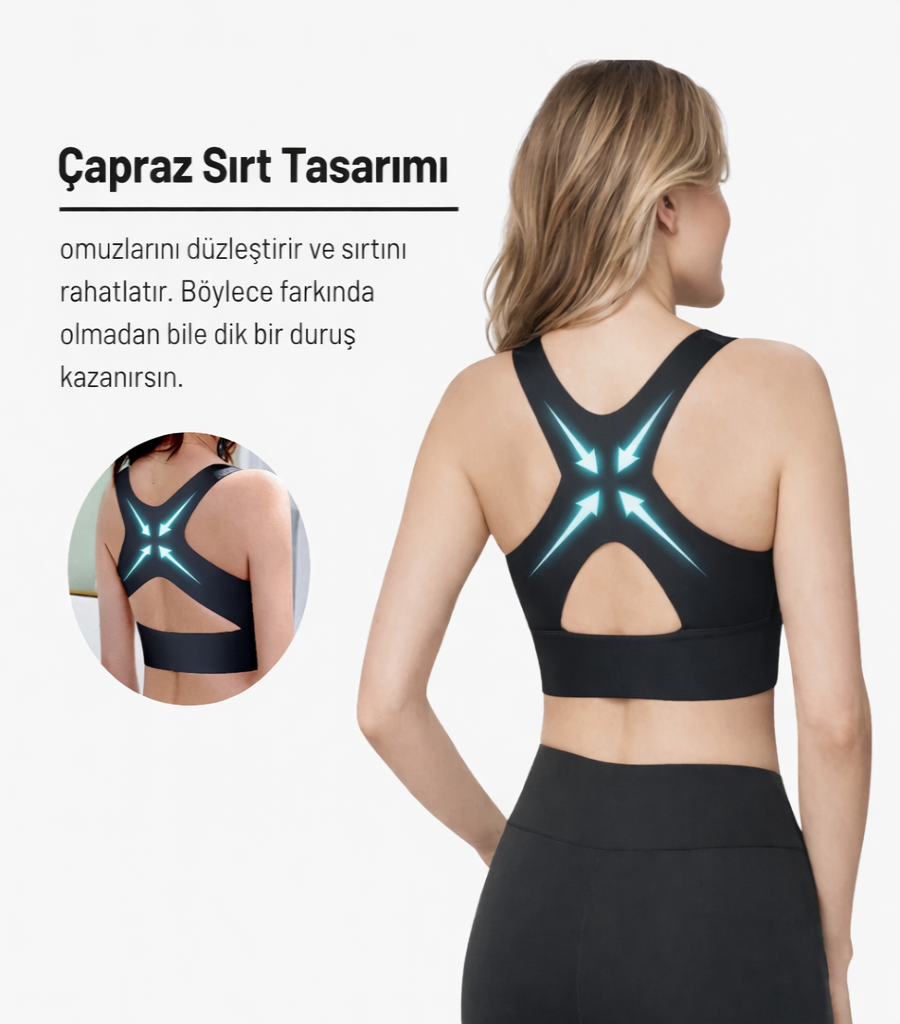 Steplya Duruş Düzeltici Konfor Sütyeni
