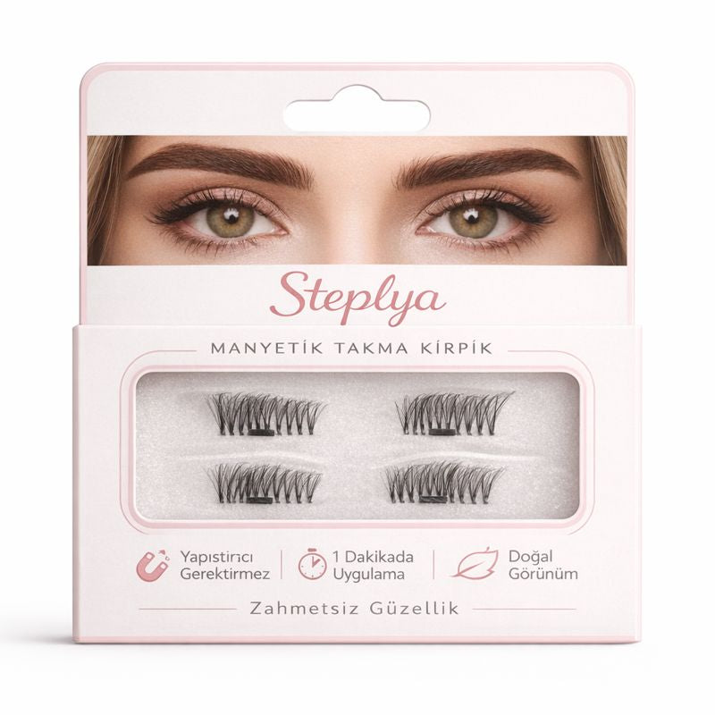 Steplya Mıknatıslı Takma Kirpik