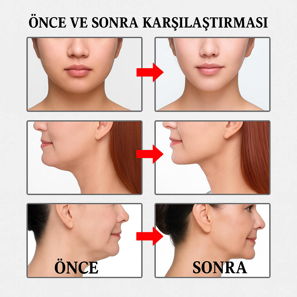 Görünmez Yüz Germe Bandı