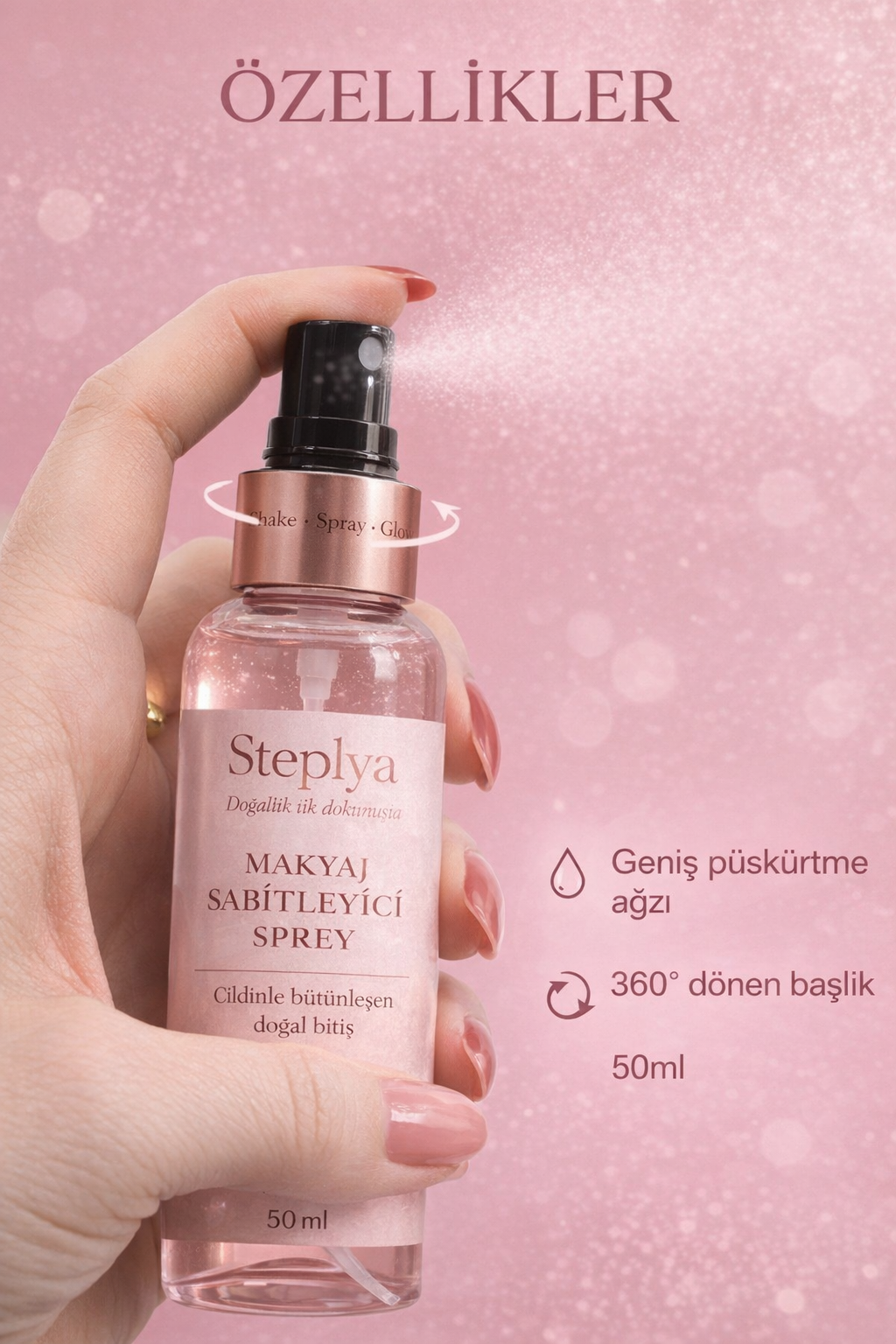 Makyaj Sabitleyici Sprey