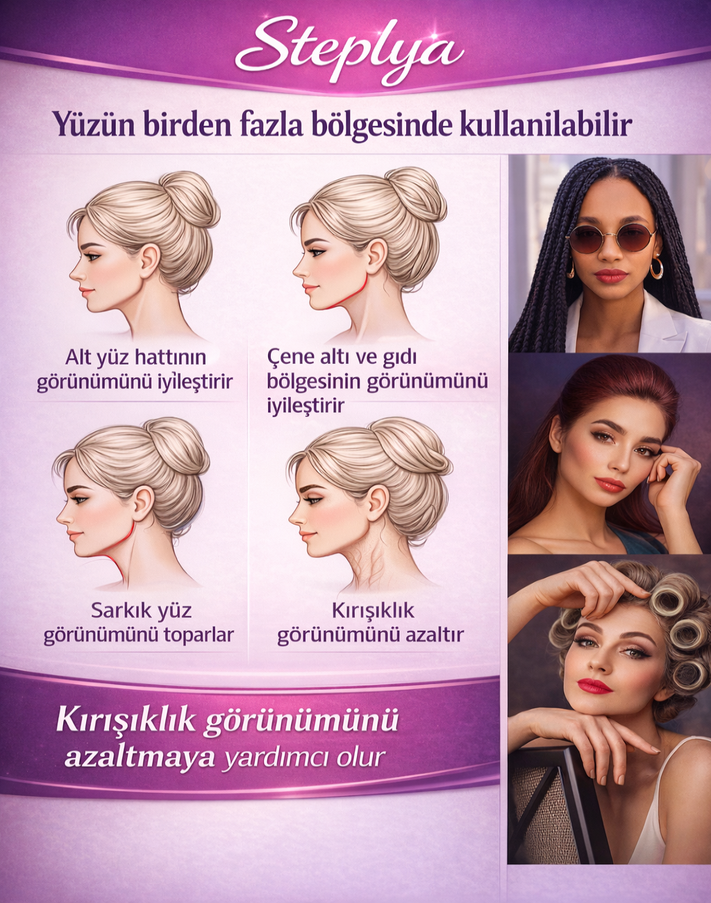 Görünmez Yüz Germe Bandı 20 Adet