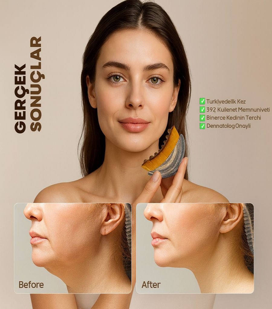 Doğal Bitki Lifli Lenf Drenaj Masajı Ve Yüz Şekillendirici