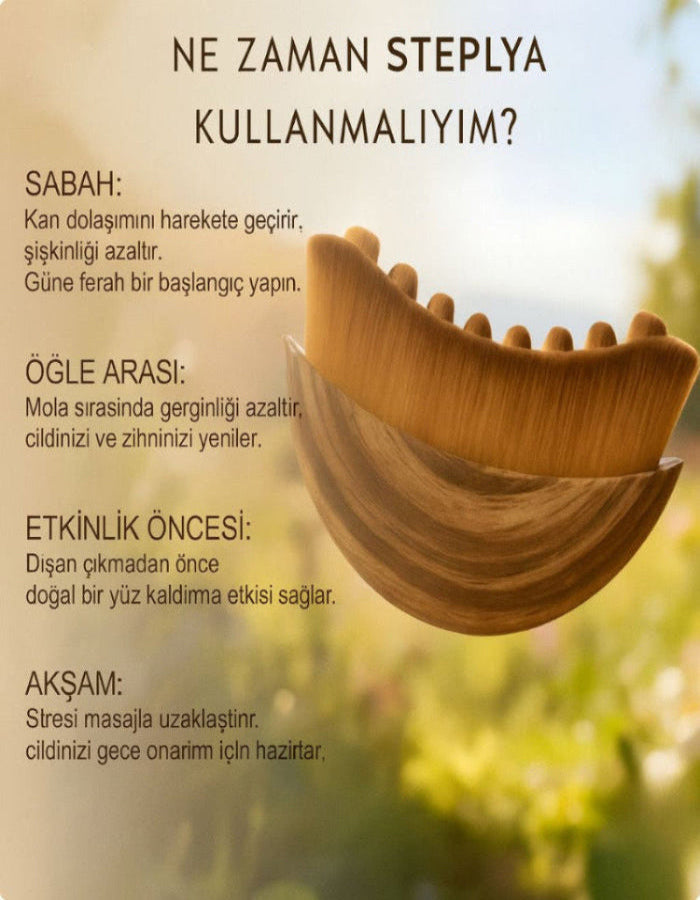 Doğal Bitki Lifli Lenf Drenaj Masajı Ve Yüz Şekillendirici