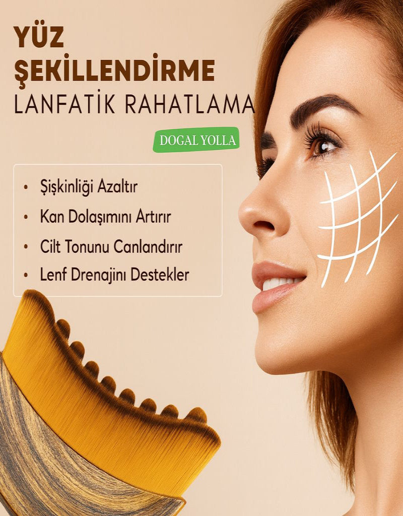 Doğal Bitki Lifli Lenf Drenaj Masajı Ve Yüz Şekillendirici